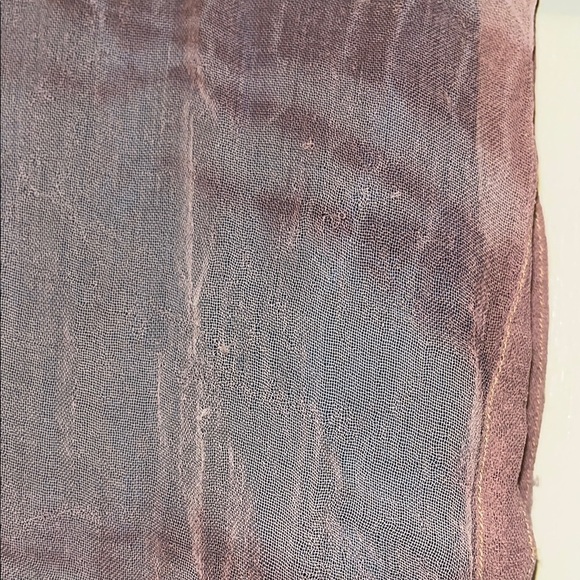 Elegant Blue and Pink Scarf - Picture 7 of 7